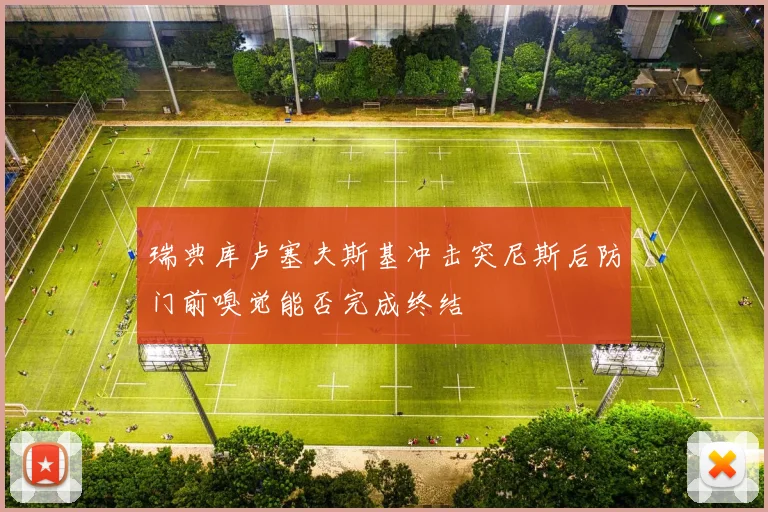 瑞典库卢塞夫斯基冲击突尼斯后防门前嗅觉能否完成终结